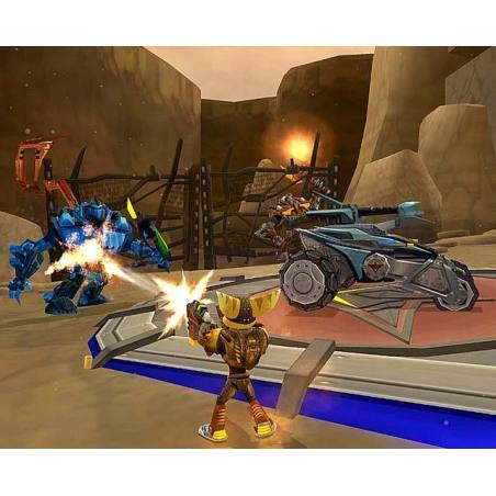 اسکرین شات(تصویر گیم پلی) بازی Ratchet Deadlocked برای PS2