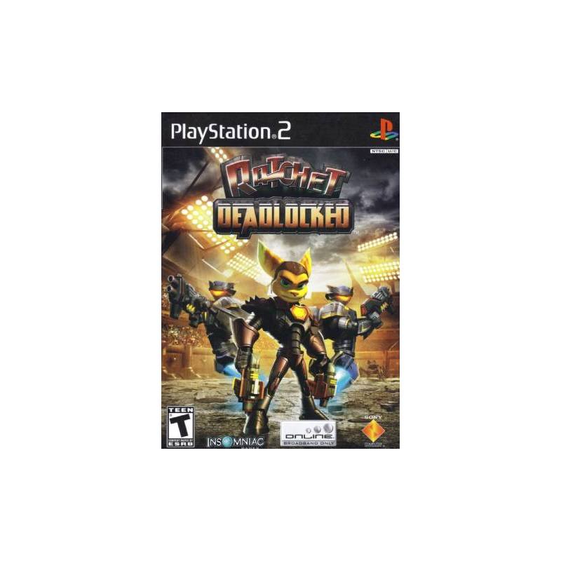 کاور بازی Ratchet Deadlocked برای PS2