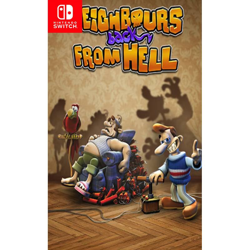 کاور بازی Neighbours back From Hell نسخه نینتندو سوییچ