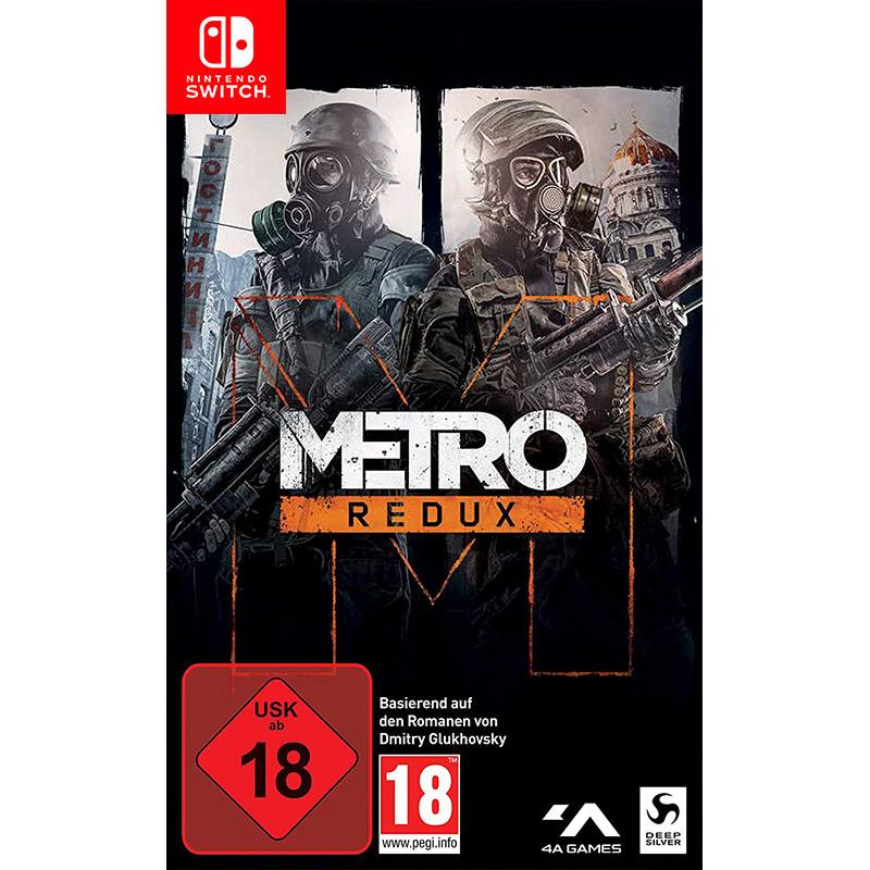 کاور بازی Metro 2033 Redux برای نینتندو سوییچ