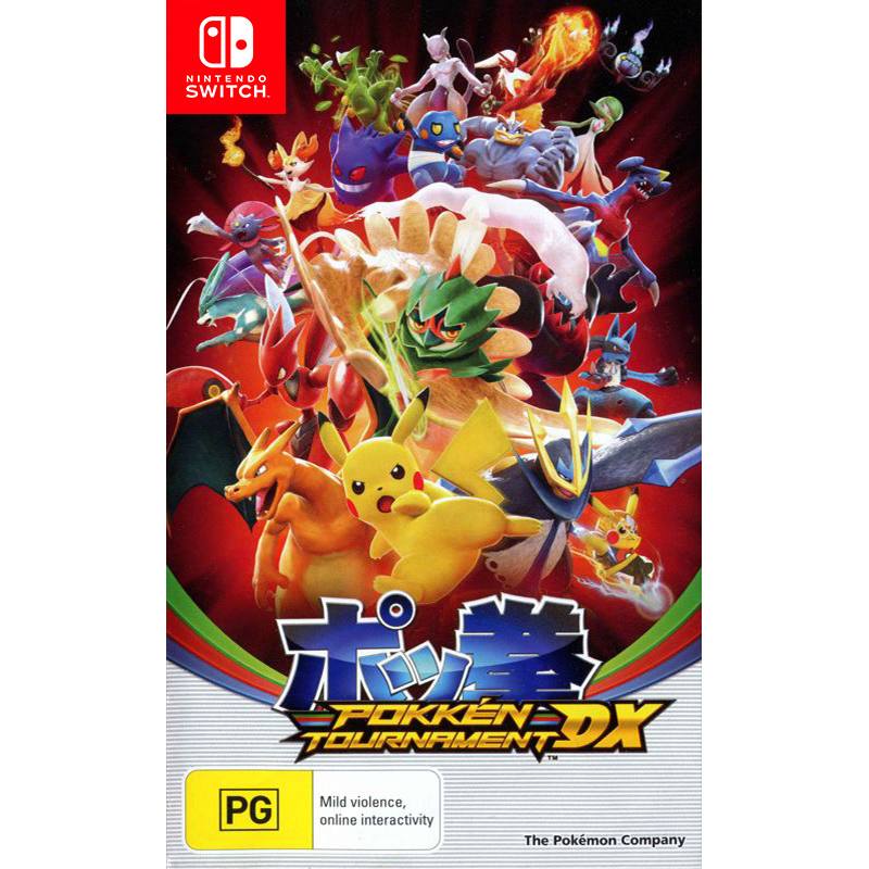 کاور بازی Pokken Tournament DX برای نینتندو سوییچ