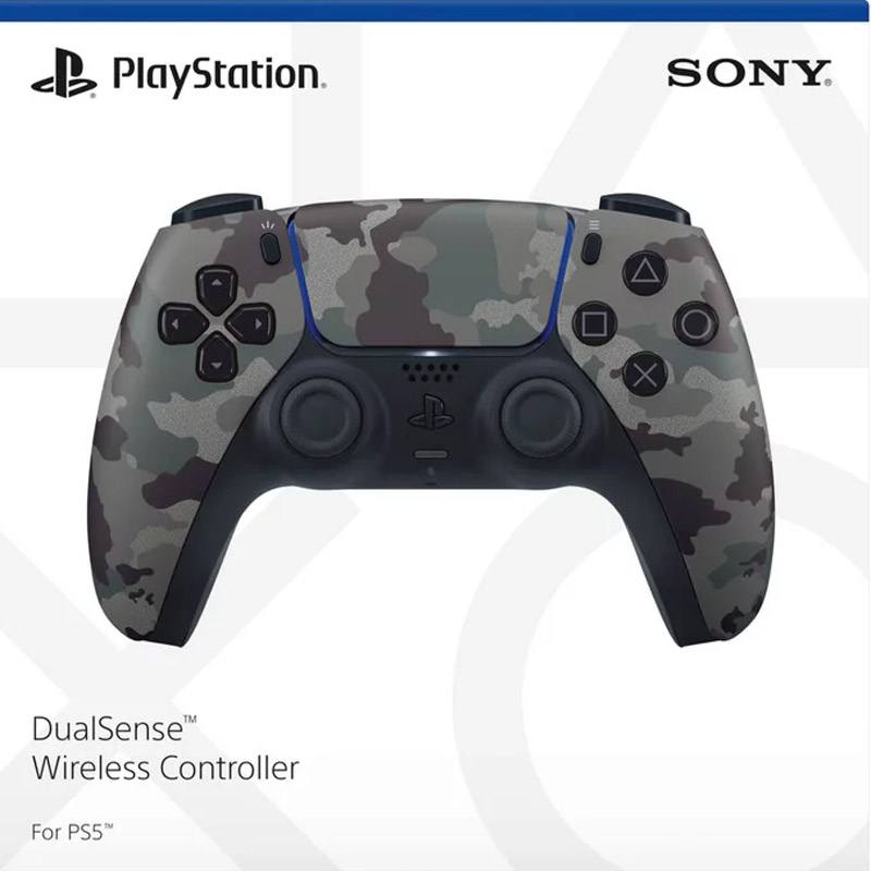 کنترلر (دسته) PS5 مدل Gray Camouflage (خاکستری ارتشی)