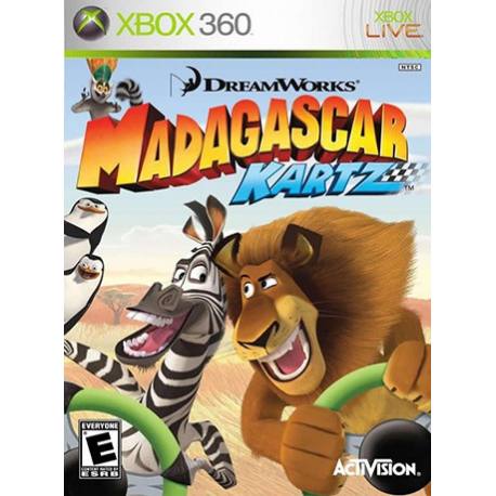 Madagascar Kartz بازی Xbox 360