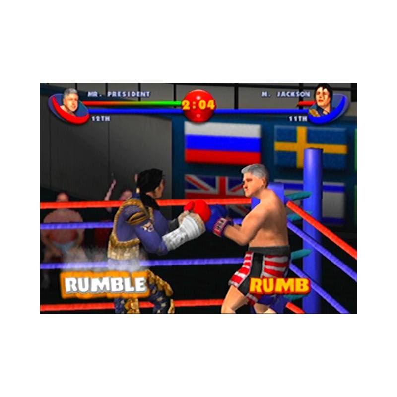 اسکرین شات(تصویر گیم پلی)بازی Ready 2 Rumble Boxing Round 2 برای PS2