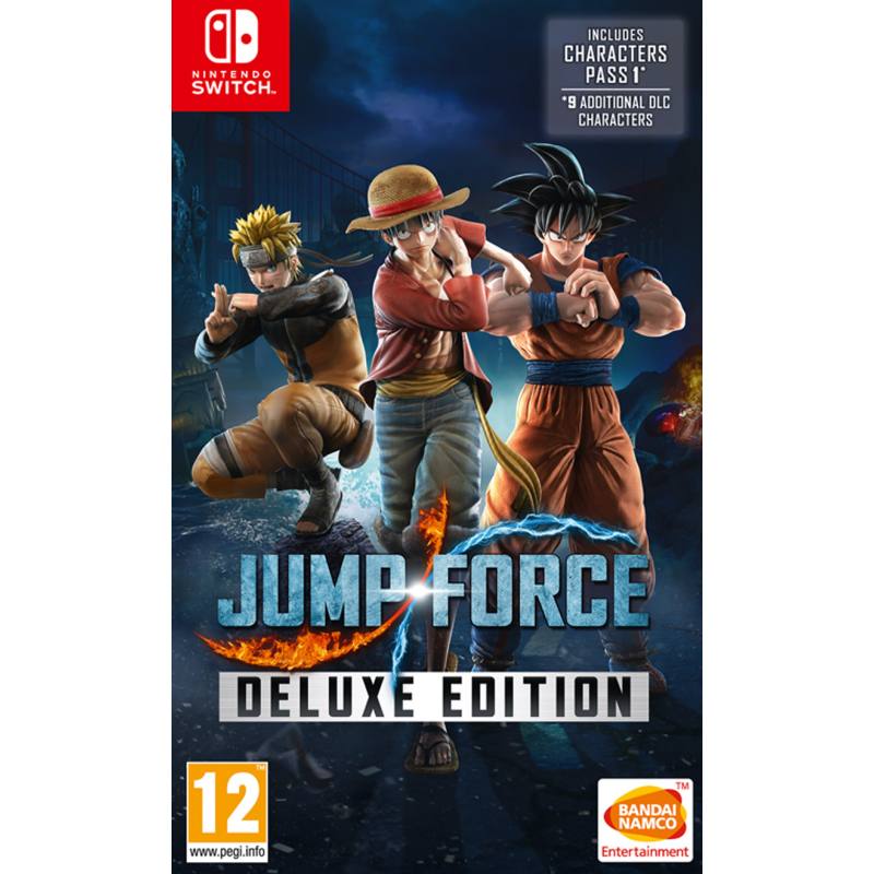 کاور بازی JUMP FORCE Deluxe Edition برای نینتندو سوییچ