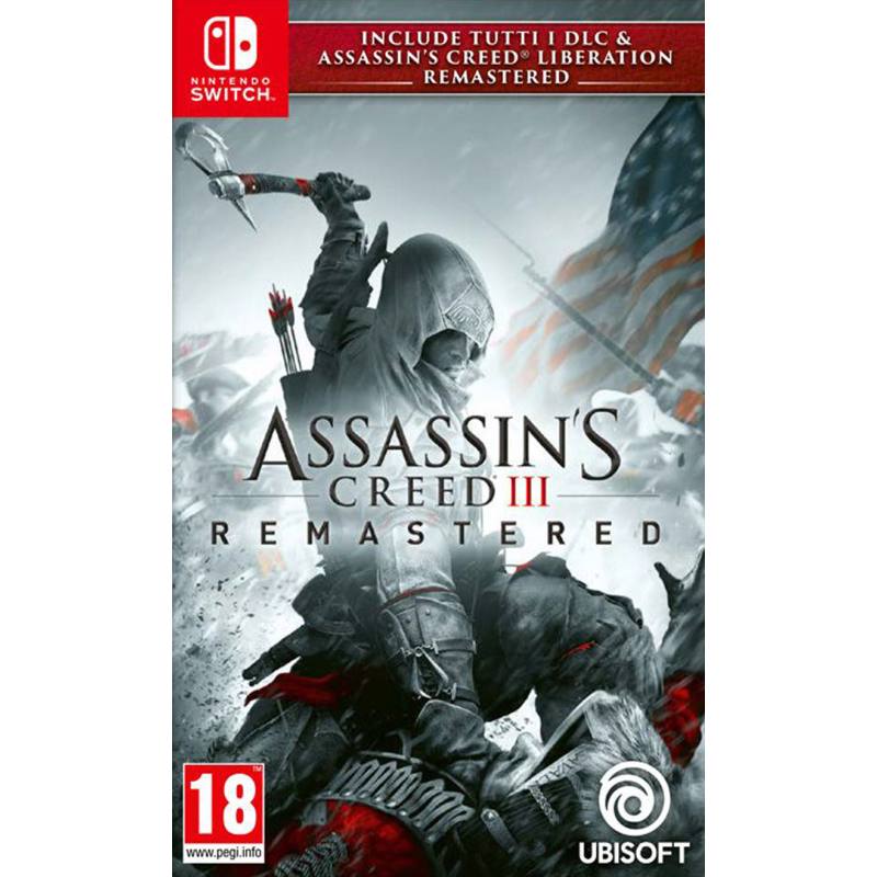 کاور بازی Assassins creed 3 Remastered برای نینتندو سوییچ