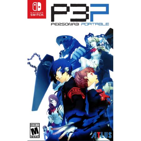 کاور بازی Persona 3 Portable برای نینتندو سوییچ
