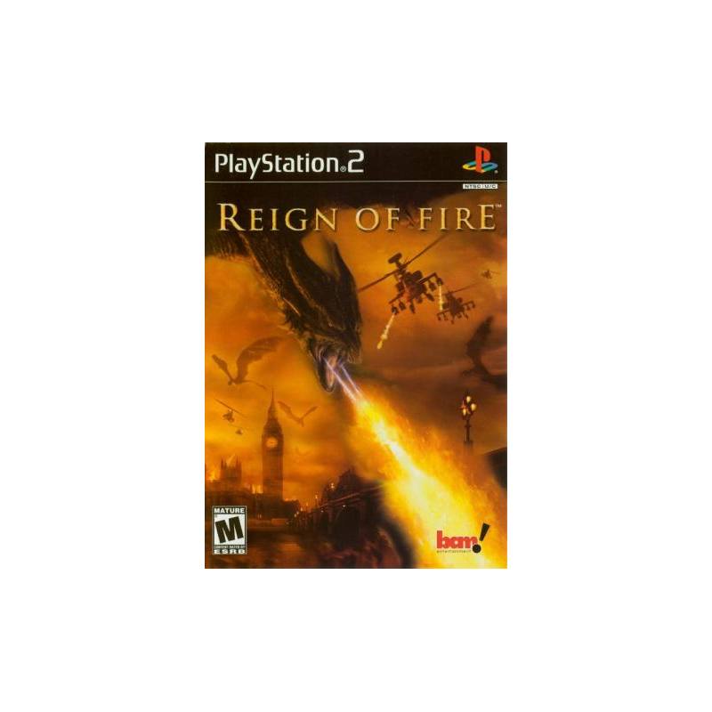 کاور بازی Reign of Fire برای PS2