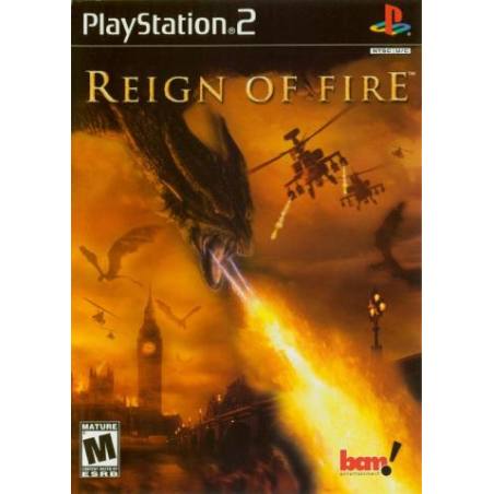 کاور بازی Reign of Fire برای PS2