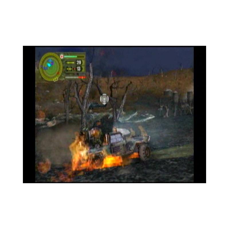 اسکرین شات(تصویر گیم پلی)بازی Reign of Fire برای PS2