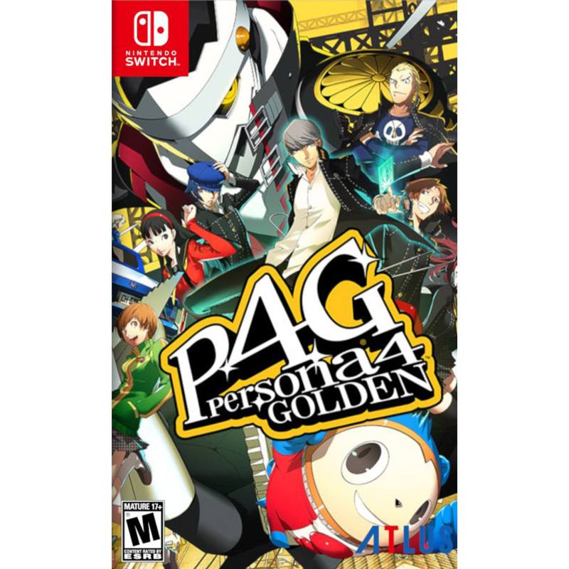کاور بازی Persona 4 Golden برای نینتندو سوییچ