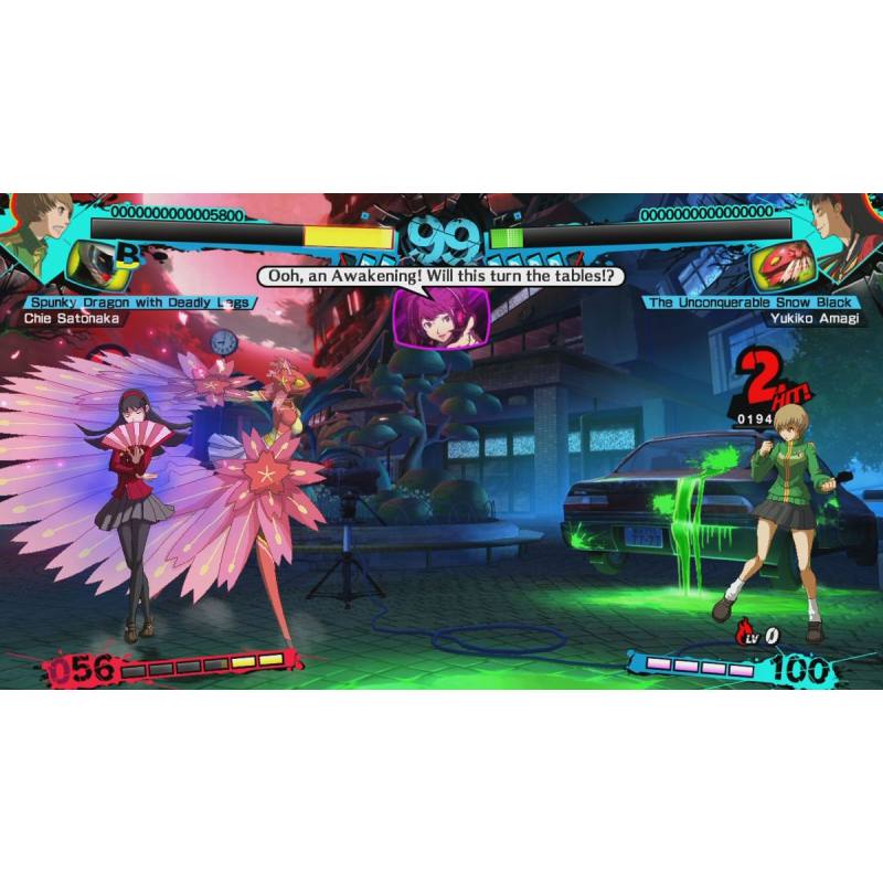 اسکرین شات (تصویر گیم پلی) بازی Persona 4 Arena Ultimax نسخه نینتندو سوییچ (Nintendo Switch)