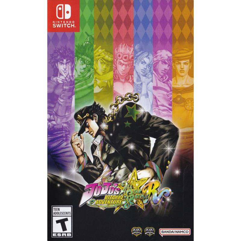 کاور بازی JoJo's Bizarre Adventure All-Star Battle برای نینتندو سوییچ