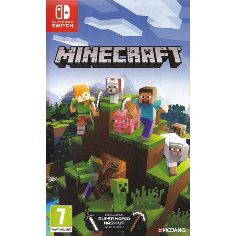 کاور بازی Minecraft برای نینتندو سوییچ
