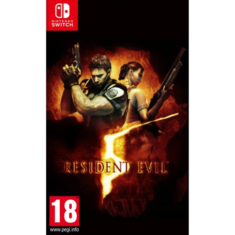 کاور بازی Resident Evil 5 برای نینتندو سوییچ