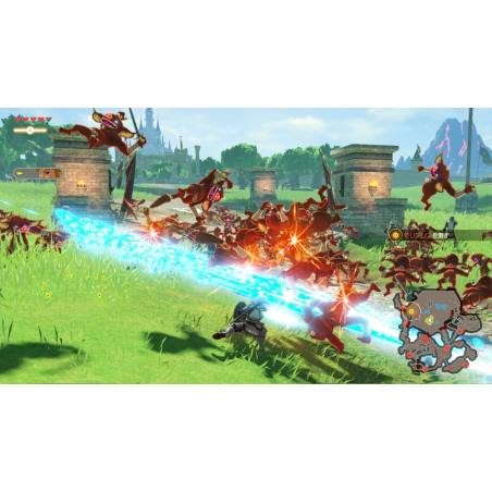 اسکرین شات (تصویر گیم پلی) بازی Hyrule Warriors Age of Calamity نسخه نینتندو سوییچ (Nintendo Switch)