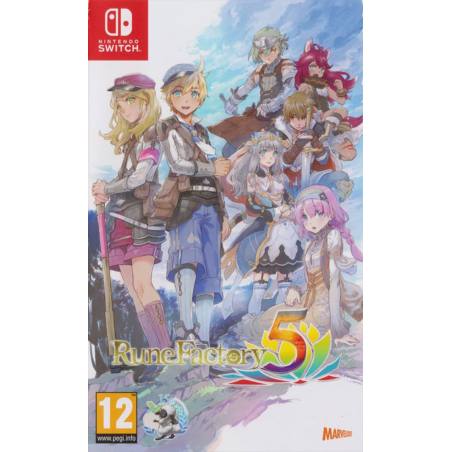 کاور بازی Rune Factory 5 برای نینتندو سوییچ