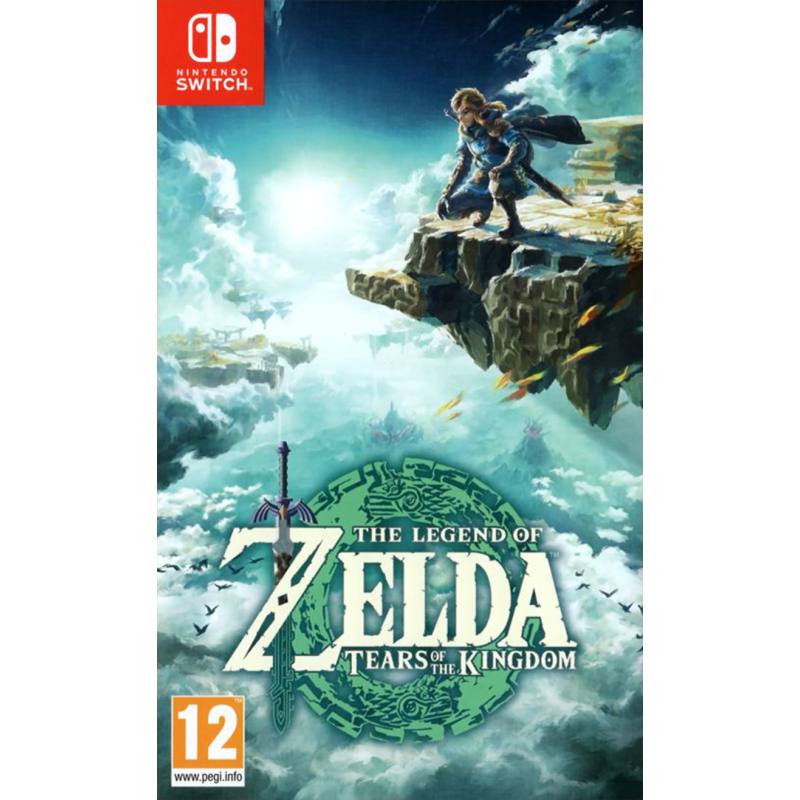 کاور بازی The Legend of Zelda Tears of the Kingdom برای نینتندو سوییچ