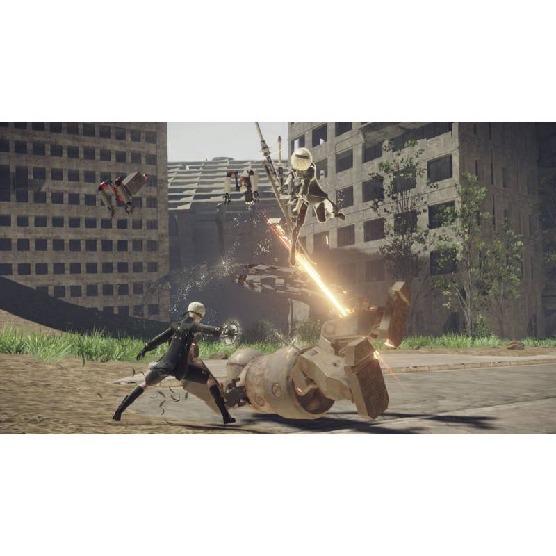 اسکرین شات (تصویر گیم پلی) بازی NieR Automata The End of YoRHa Edition نسخه نینتندو سوییچ (Nintendo Switch)