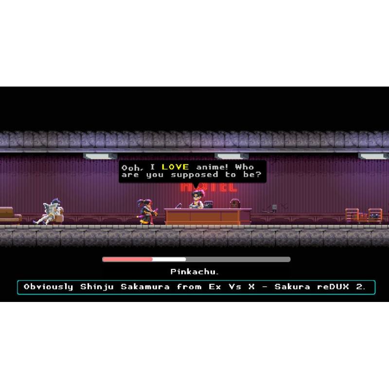 اسکرین شات (تصویر گیم پلی) بازی Katana Zero نسخه نینتندو سوییچ (Nintendo Switch)