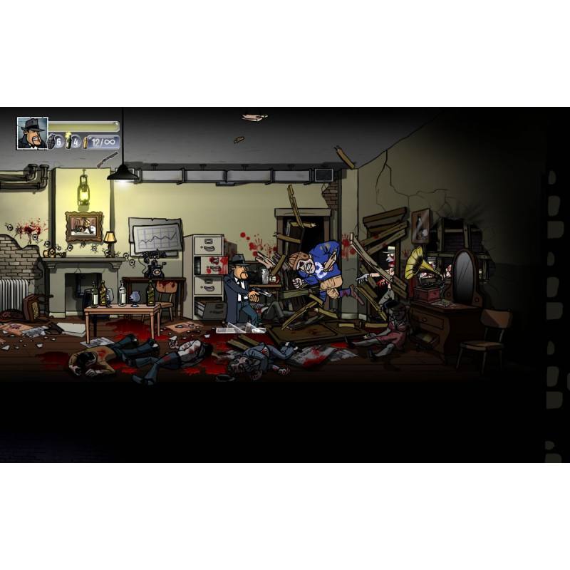 اسکرین شات (تصویر گیم پلی) بازی Guns Gore and Cannoli نسخه نینتندو سوییچ (Nintendo Switch)