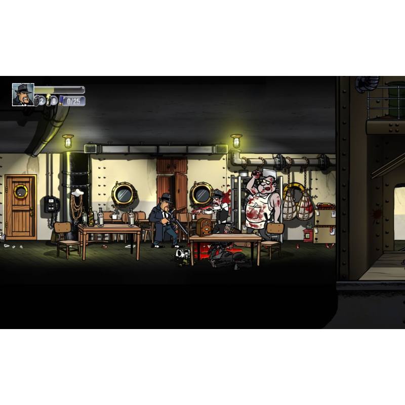 اسکرین شات (تصویر گیم پلی) بازی Guns Gore and Cannoli نسخه نینتندو سوییچ (Nintendo Switch)