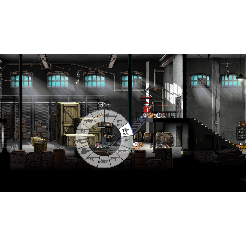 اسکرین شات (تصویر گیم پلی) بازی Guns Gore and Cannoli 2 نسخه نینتندو سوییچ (Nintendo Switch)