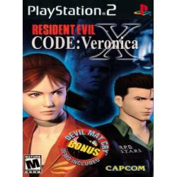 کاور بازی Resident Evil Code Veronica X برای PS2