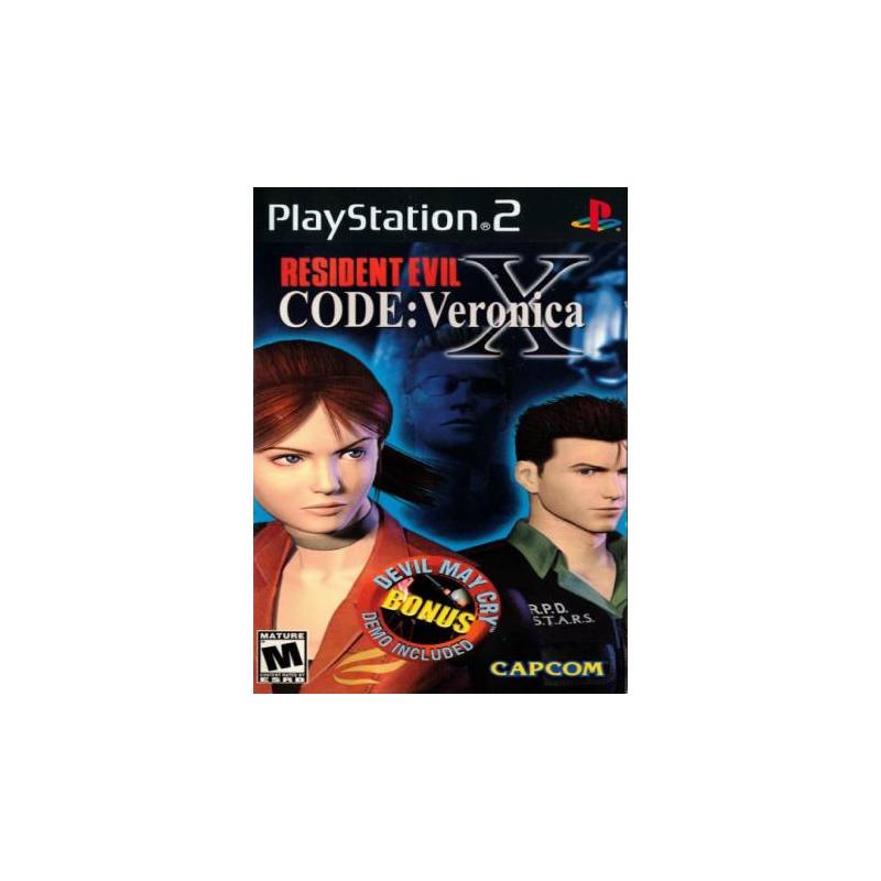 کاور بازی Resident Evil Code Veronica X برای PS2