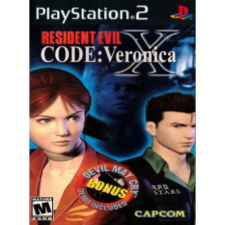 کاور بازی Resident Evil Code Veronica X برای PS2