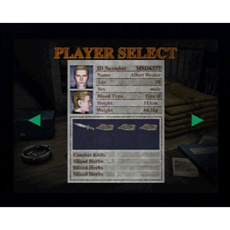 اسکرین شات(تصویر گیم پلی) بازی Resident Evil Code Veronica X برای PS2
