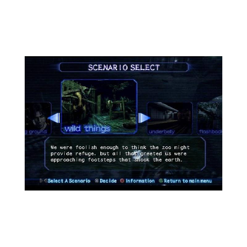 اسکرین شات(تصویر گیم پلی)  بازی Resident Evil Outbreak - File #2 برای PS2