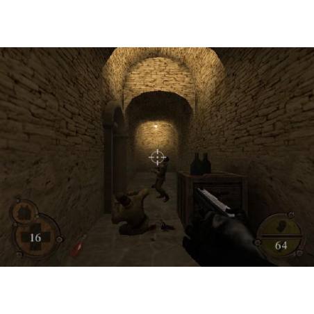 اسکرین شات(تصویر گیم پلی) بازی Return to Castle Wolfenstein Operation Resurrection برای PS2