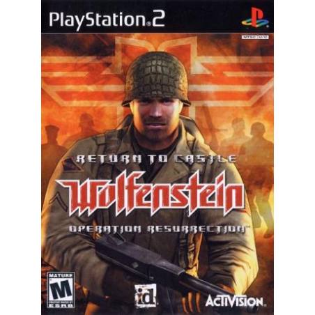 کاور بازی Return to Castle Wolfenstein Operation Resurrection برای PS2