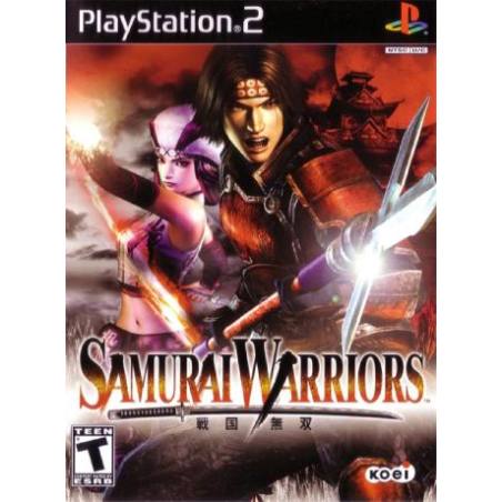 کاور بازی Samurai Warriors برای PS2