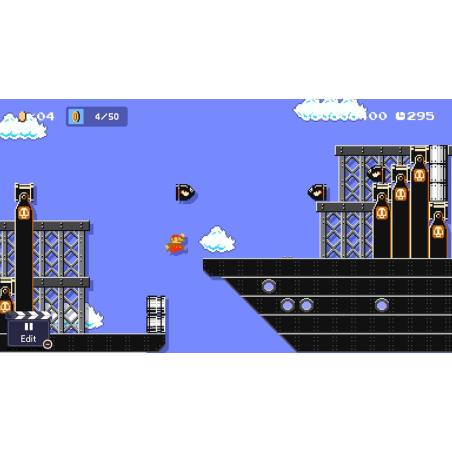 اسکرین شات (تصویر گیم پلی) بازی Mario Maker 2 نسخه نینتندو سوییچ (Nintendo Switch)