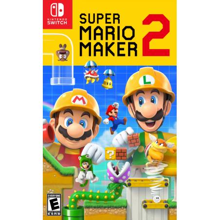 کاور بازی Mario Maker 2 برای نینتندو سوییچ