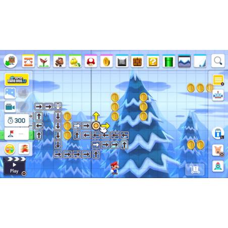 اسکرین شات (تصویر گیم پلی) بازی Mario Maker 2 نسخه نینتندو سوییچ (Nintendo Switch)