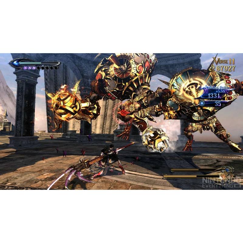 اسکرین شات (تصویر گیم پلی) بازی Bayonetta نسخه نینتندو سوییچ (Nintendo Switch)