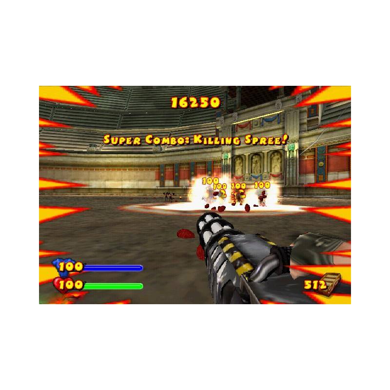 اسکرین شات(تصویر گیم پلی) بازی Serious Sam Next Encounter برای PS2