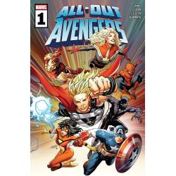 تصویر جلد کمیک بوک All-Out Avengers