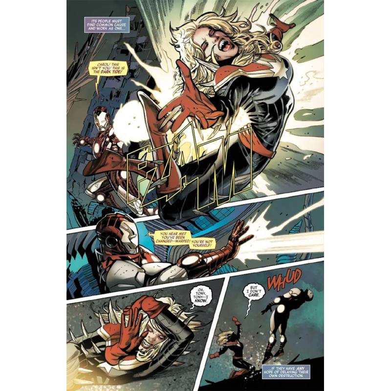 نمونه ی تصویر کمیک بوک All-Out Avengers