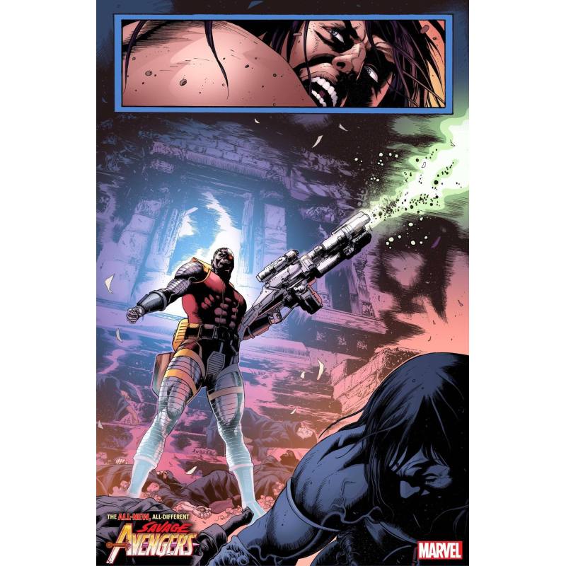 نمونه ی تصویر کمیک بوک Savage Avengers (2022)