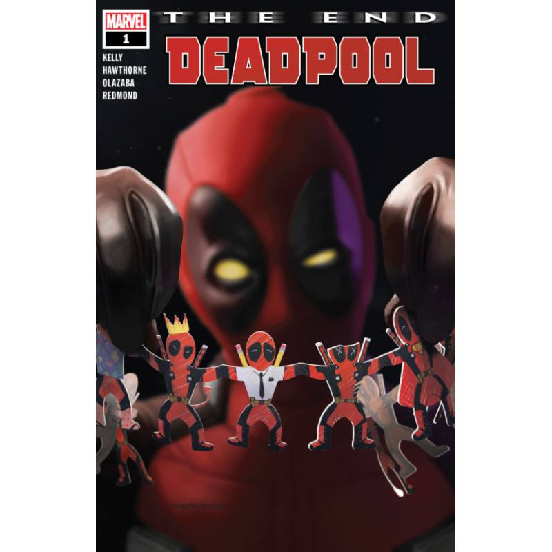 تصویر جلد کمیک بوک DEADPOOl The End اولین شماره