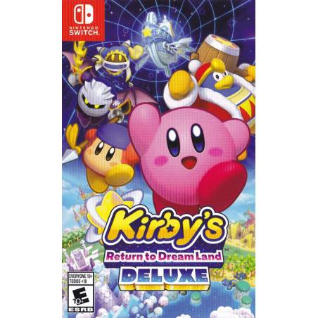 کاور بازی Kirby’s Return to Dream Land Deluxe برای نینتندو سوییچ