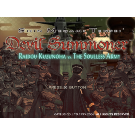 اسکرین شات(تصویر گیم پلی)  بازی Devil Summoner: Raidou Kuzunoha vs. the Soulless Army برای PS2