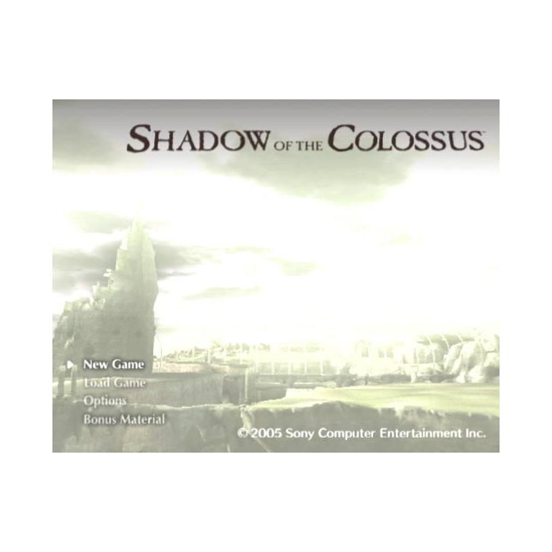 اسکرین شات(تصویر گیم پلی) بازی Shadow of the Colossus برای PS2