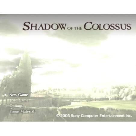 اسکرین شات(تصویر گیم پلی) بازی Shadow of the Colossus برای PS2