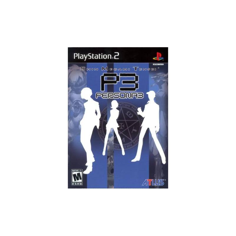 کاور بازی Shin Megami Tensei  Persona 3 برای PS2