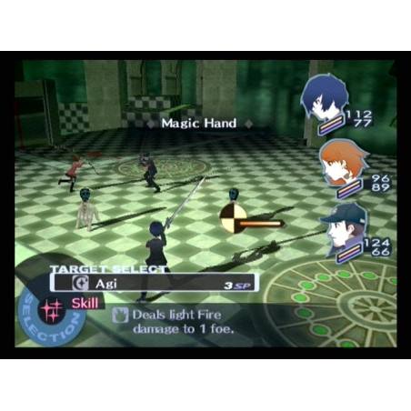 اسکرین شات(تصویر گیم پلی) بازی Shin Megami Tensei  Persona 3 برای PS2